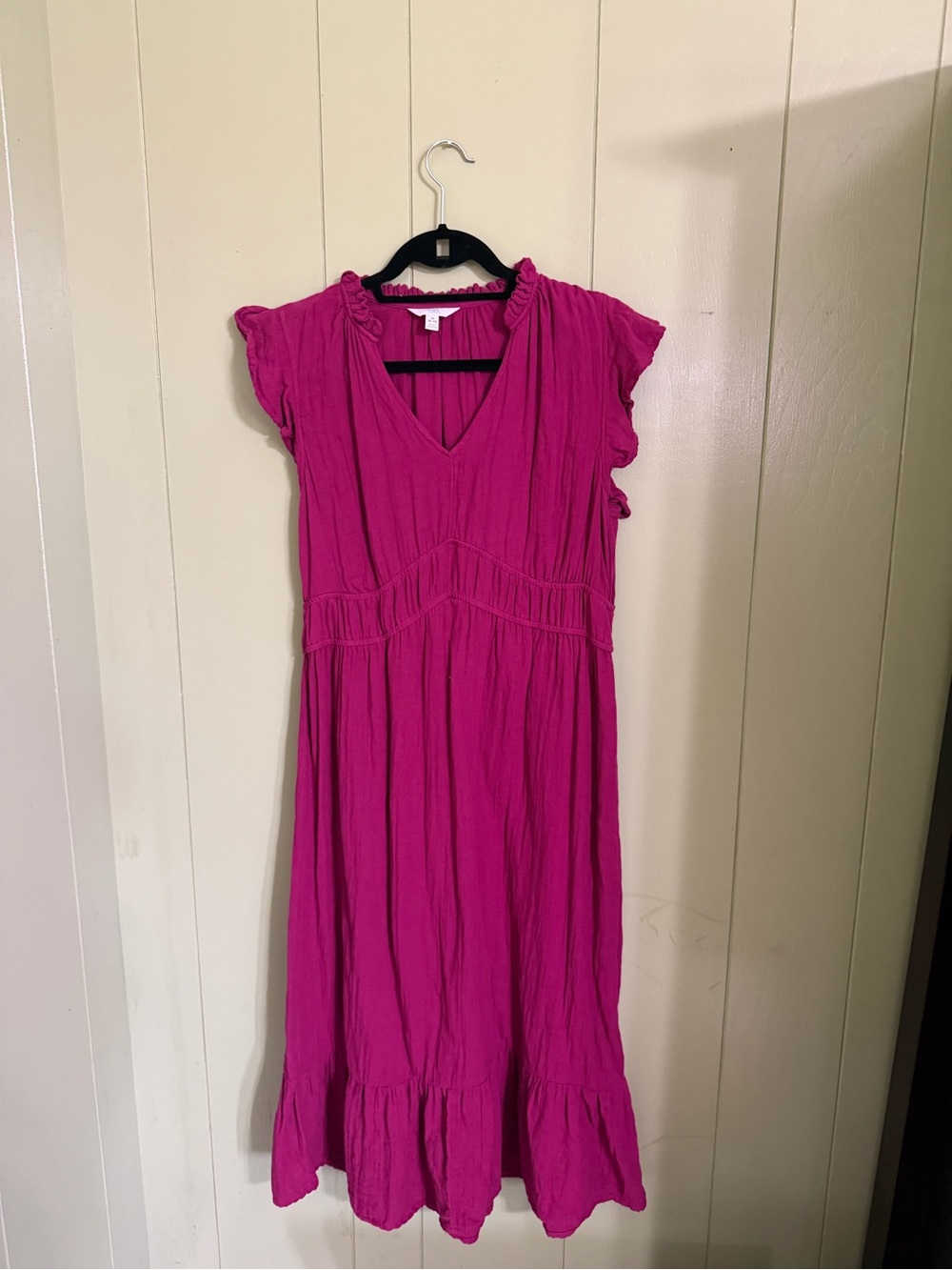 Time and Tru Fuchsia Maxi Dress